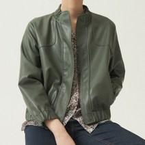 [올리비아로렌(아울렛)] 올리비아로렌 NC13 인조가죽쟈켓 VOCCLXF8111