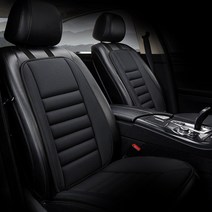 벤비아믹스 차량용 메모리폼 시트커버 등커버, C1 블랙
