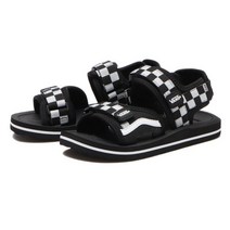 반스 헥토르 V5188K 주니어 키즈 스트랩 샌들 블랙 화이트 체커보드