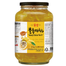 꽃샘 유자차 S, 20개, 2kg