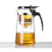 다용도 표일배 티포트 가정용 사무실 유리 찻잔 세트, 900ml 표일배