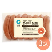 [청정원] 참나무로훈연한 그릴바베큐 640g (80g x 8) x 3개, 상세 설명 참조, 상세 설명 참조, 상세 설명 참조, 상세 설명 참조, 상세 설명 참조