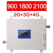 중계기2g 3g 4g 신호 부스터 증폭기 GSM 900 DCS 1800 WCDMA MHz 통신 리피터 B8 B3 B1 4G LTE 트라이 밴드, 01 EU 플러그