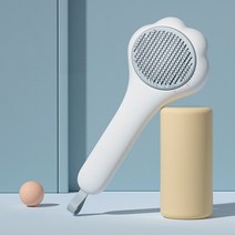 강아지 생활픽 펫브러쉬 푸들 고양이 말티즈 비숑 빗, 블루