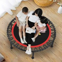 에어보드 점핑보드 바운스 트램폴린 놀이터 다이어트, 팔걸이가 없는 48인치 탄성 버클