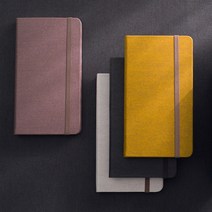 바이풀디자인 기억보관함 블랭크 핸디 수첩, 다크브라운, 옵션선택