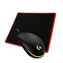 IZP727427로지텍 G102 2세대 블랙 정품벌크 + 마우스패드 포함, 단일옵션