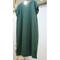 사라7351 너하나면 린넨 박시 롱원피스