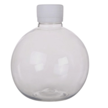 더치 볼 원형 페트병 투명마개, 250ml, 10개