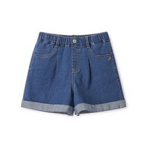 레노마키즈 여아용 롤업 데님 숏팬츠 R2322Q251