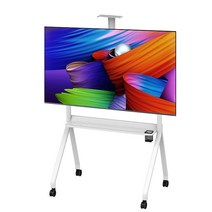 에스디엘 특대형 이동식 TV 스탠드 브라켓 W12, 화이트, W12(화이트)