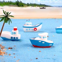 피규어 유람선 1개 (모양랜덤)