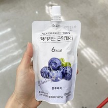닥터리브 곤약젤리 (블루베리)150g x 5개 아이스박스포장, 150g