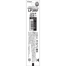 파이롯트 쥬스업 볼펜 리필심 0.4mm LP3RF12S4 낱개 / 부드러운 필기감 / 시너지팁 / 볼펜심 / 젤잉크펜, 블랙