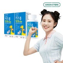 [그린스토어] 그린키즈 키즈롱 칼슘 바닐라맛 100일분x2개, 없음