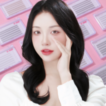 엘스몰 인조속눈썹 A형 V형 언더부분가닥속눈썹 연장아이래쉬, 허니캐트9mm, 1개