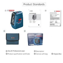 보쉬-3 라인 50 피트 적색 빔 셀프 레벨링 라인 제너레이터 라인 레이저 레벨기 수직 포인트 GLL 3X 레이, 01 Bosch GLL3X