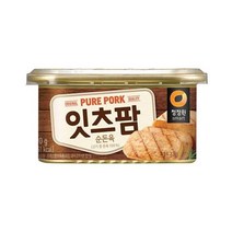 청정원 맛있는밑반찬 잇츠팜 통조림 햄 순돈육 추천 190g 자취 캠핑음식 간단한요리 간편식, 19개