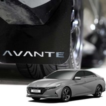 블루오션 블루아머 머드가드 4P 머드플랩 흙받이, 아반떼 풀체인지, 1개