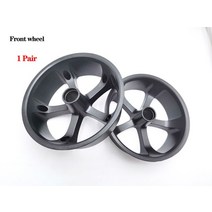 Mercane WideWheel 싱글 모터 전동 스쿠터 와이드 휠 킥 스쿠터 액세서리 용 기존 프론트 휠 허브 커버 허브 캡, [03] Front 1 pair