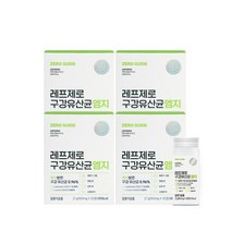 제로가이드 레프제로 구강유산균 엠지, 단품, 4박스