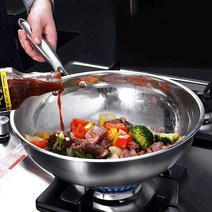 까사니 IH 스텐 궁중팬 웍팬 후라이팬 업소용 28cm, 까사니 웍팬 28cm, 1개