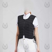 승마조끼 훈련 말 보호대 프로텍터 안전조끼 충격흡수, 다른 크기 블랙 XL 신장 175-185CM