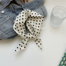 큐티 쁘띠스카프 스카프 손수건 두건 머플러 목도리 숄