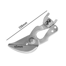 전동 나무전지 가위 가지치기 원예 무선 충전식 보쉬 배터리용 전기 단 속도 철 전기, 검은색