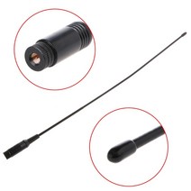 다이폴 안테나 증폭기 NA771 듀얼 밴드 워키 라디오 안테나 Baofeng UV5R 용 VHF/UHF SMA남성, 한개옵션0