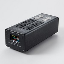 주파수 변환기 인버터 단상 모터 주파수변환기 드라이버 입력 가정용 50hz 상 정류기 출력, 듀얼 디스플레이 LED 업그레이드 버전(블랙)
