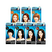 컨퓸 먹물헤어칼라 1개 염색약, 2N흑갈색
