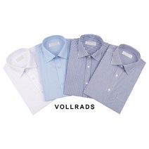 폴라츠 VOLLRADS 솔리드 스트라이프 반팔 긴팔 남성 정장셔츠 캐주얼셔츠