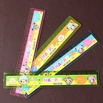어린이 캐릭터 자(18cm) 필통에들어가는사이즈 문구자