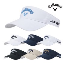 캘러웨이 2023 CG 투어 TW 남성용 바이저 골프모자, 화이트/블루