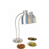 출장 뷔페 음식 보온 챠핑 한식 케이터링 푸드 워머, 레드 브론즈 25CM 베이스