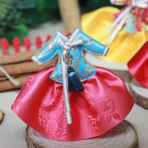 [Her1088] 미니한복 열쇠고리와 용돈봉투세트 용돈박스