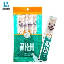 강아지 유산균 오리 간식 장 영양제 무색소 멸균 4p 세트