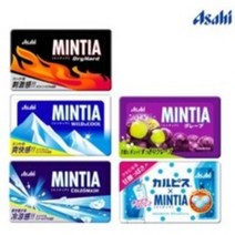 아사히 민티아 MINTIA 구강청정사탕 50알 x 10팩 5중 중 택 일본사탕, 그레이프