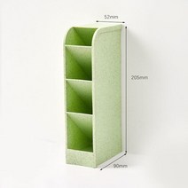 펜홀더 연필꽂이 사무실 책상 홀더 액세서리 펜 데스크탑 문구 보관 오블리크 삽입 연필 스탠드 학교 용품, [04] wheat blue