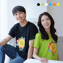 2022 교회티 Lets Build it up 해바라기 성인 교회 단체티