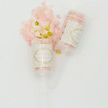 파티지엥 콘페티 컨페티 종이 결혼식 꽃가루 조화 장미 꽃잎, (팝)7.핑크팝-25g
