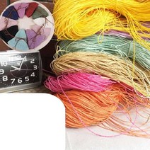 파피루스 실 종이실 100g 가방 모자 뜨개실, 레이크 블루