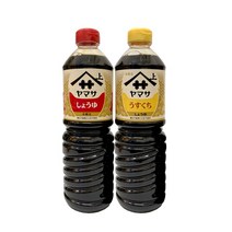 감칠맛 좋은 야마사 진간장 국간장 고이구찌 우스구찌 1L X 15병 2종택, 고이구찌1리터15병