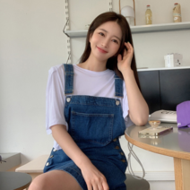 얀새 엔젤 패드크롭 티셔츠