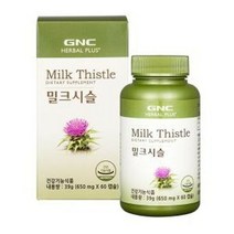 [GNC]밀크시슬(60캡슐), 단품, 색상:밀크시슬|사이즈:60캡슐