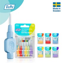 TePe 테페 치간칫솔 엑스트라 소프트 6개입 0.4~1.1mm, 퍼플 1.1mm