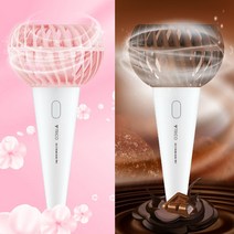 트리코 아이스크림 휴대용 미니 선풍기, 초코