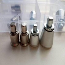 8 개 표준 퀵 릴리스 핀 프레스 핏 스프링 플런저 나사 텔레스코픽 핀