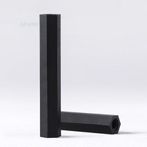 20/50/100Pcs M2 M2.5 M3 M4 블랙 여성-여성 나일론 Standoff 공간 스페이서 긴 육각 너트, [01] M2.5 100pcs, [19] 20mm